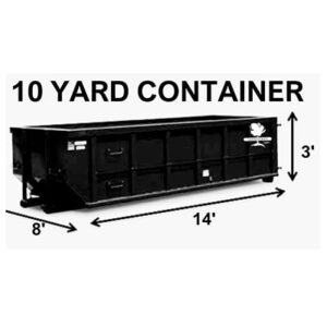 10 Yard Roll-off Container