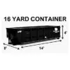 16 Yard Roll-off Container