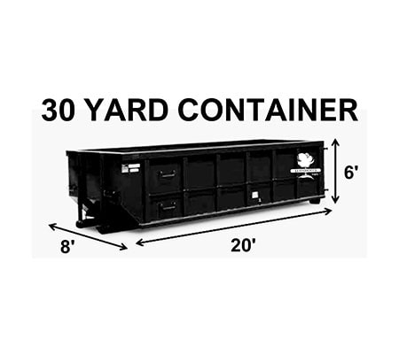 30 Yard Roll-off Container