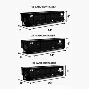 Clean Lawn Debris Container