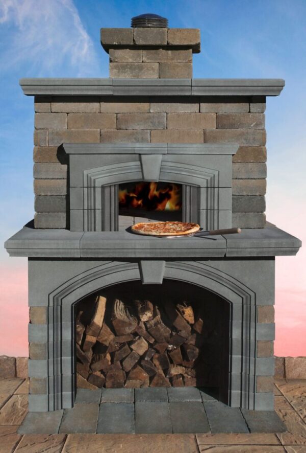 Olde English Wall Pizza Oven Fully-Assembled